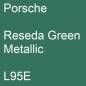 Preview: Porsche, Reseda Green Metallic, L95E.